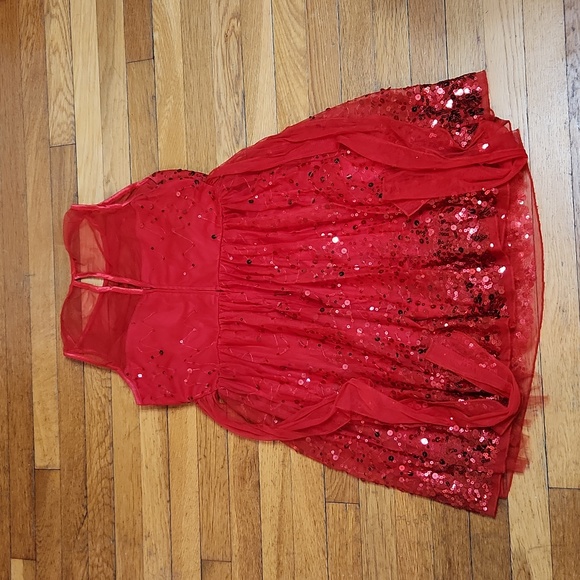Rue21 Womens Red Sequin Dress Size XL - Picture 7 of 10